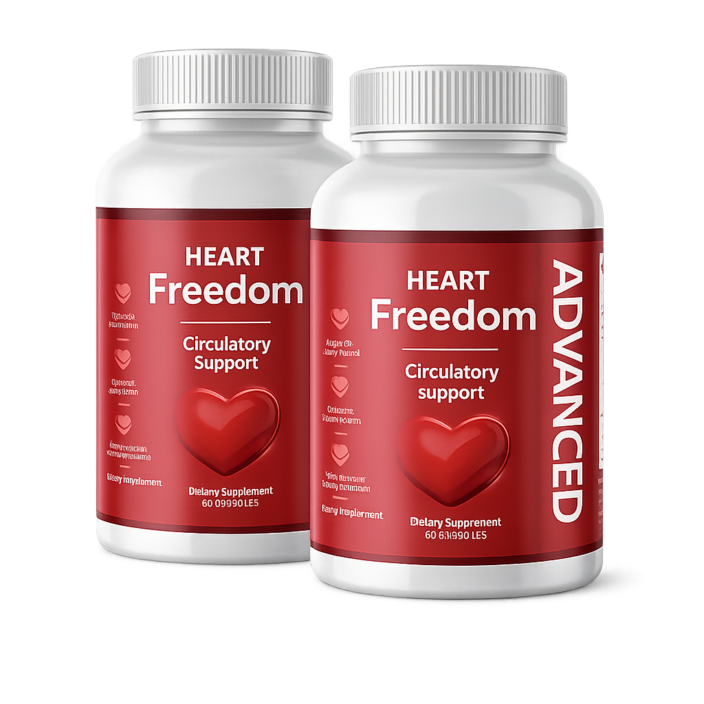 Heart FreeDom Advanced Circulatory Support - 2 Bottles (120 Capsules)